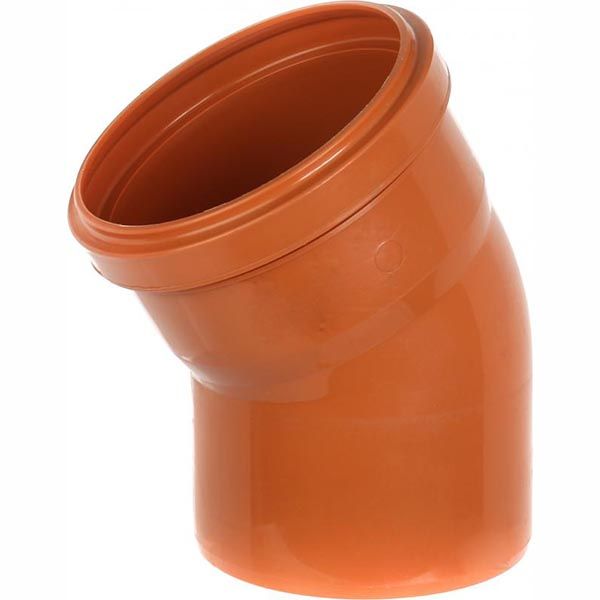 Колено ПВХ d110х30° Инсталпласт